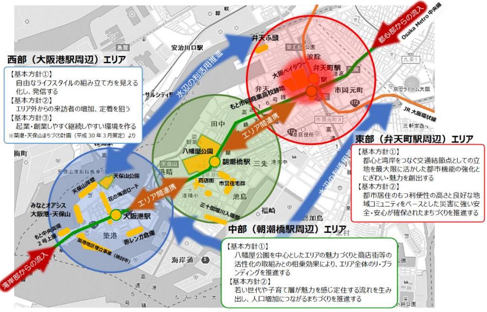 港区・咲洲エリアマップ